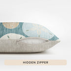 Bluewater BW5 Teal Chenille Decorative Pillow