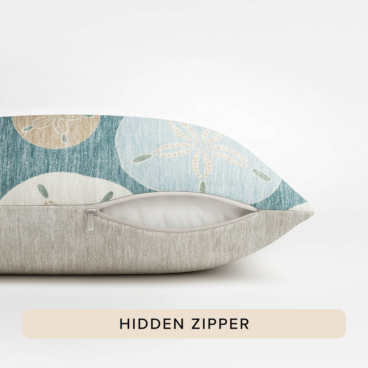 Bluewater BW5 Teal Chenille Decorative Pillow