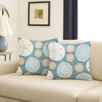 Bluewater BW5 Teal Chenille Decorative Pillow