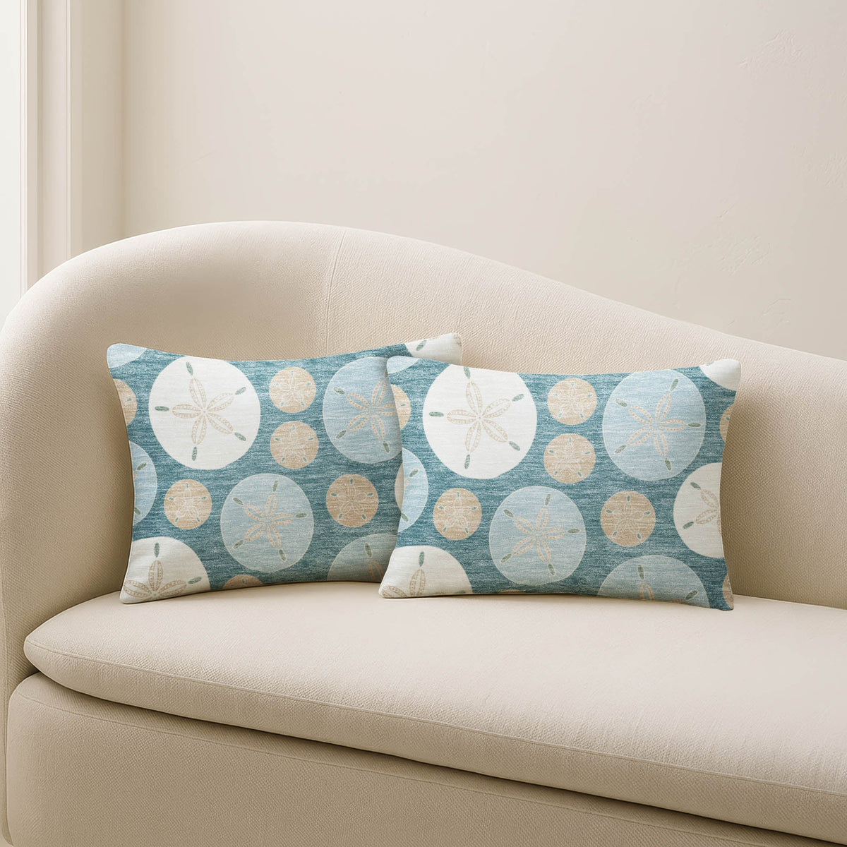 Bluewater BW5 Teal Chenille Decorative Pillow