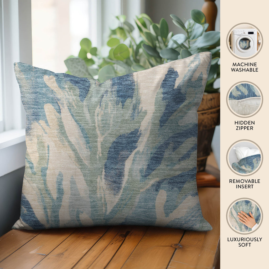 Bluewater BW6 Denim Chenille Decorative Pillow