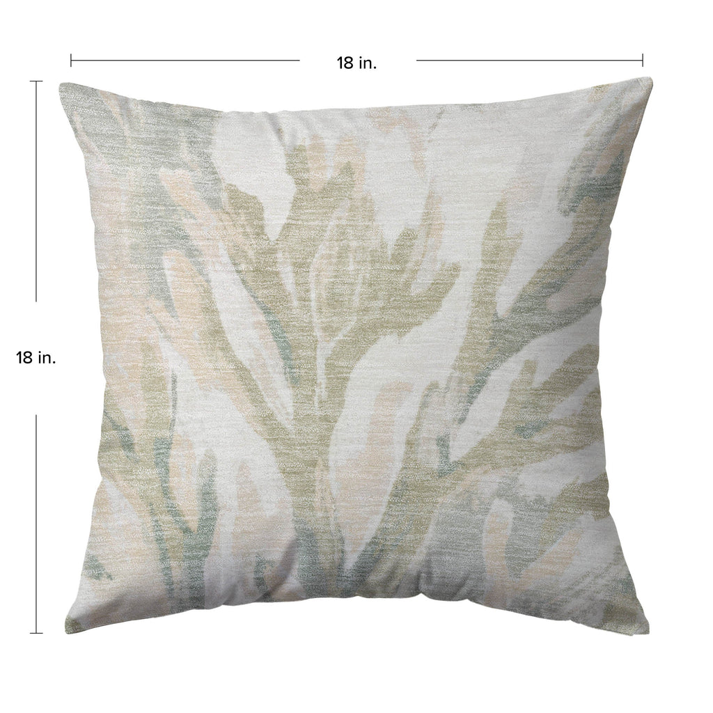 Bluewater BW6 Ivory Chenille Decorative Pillow