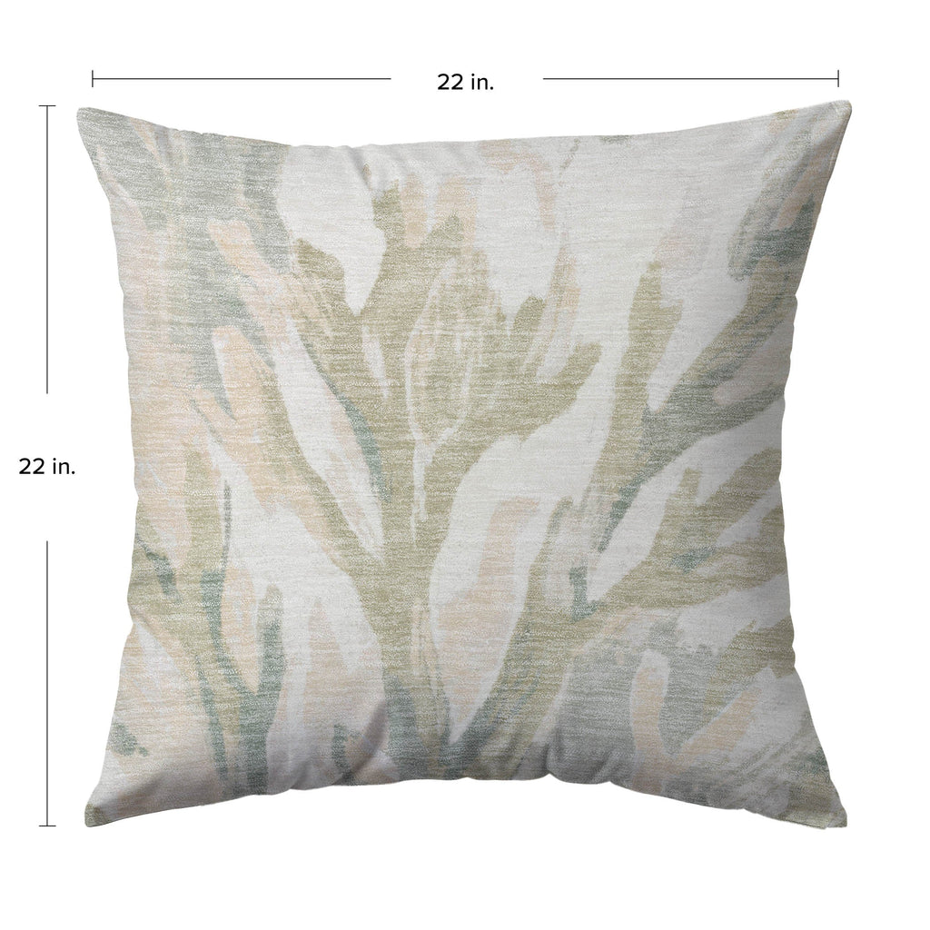 Bluewater BW6 Ivory Chenille Decorative Pillow