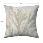 Bluewater BW6 Ivory Chenille Decorative Pillow