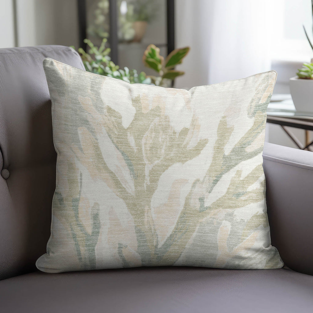 Bluewater BW6 Ivory Chenille Decorative Pillow