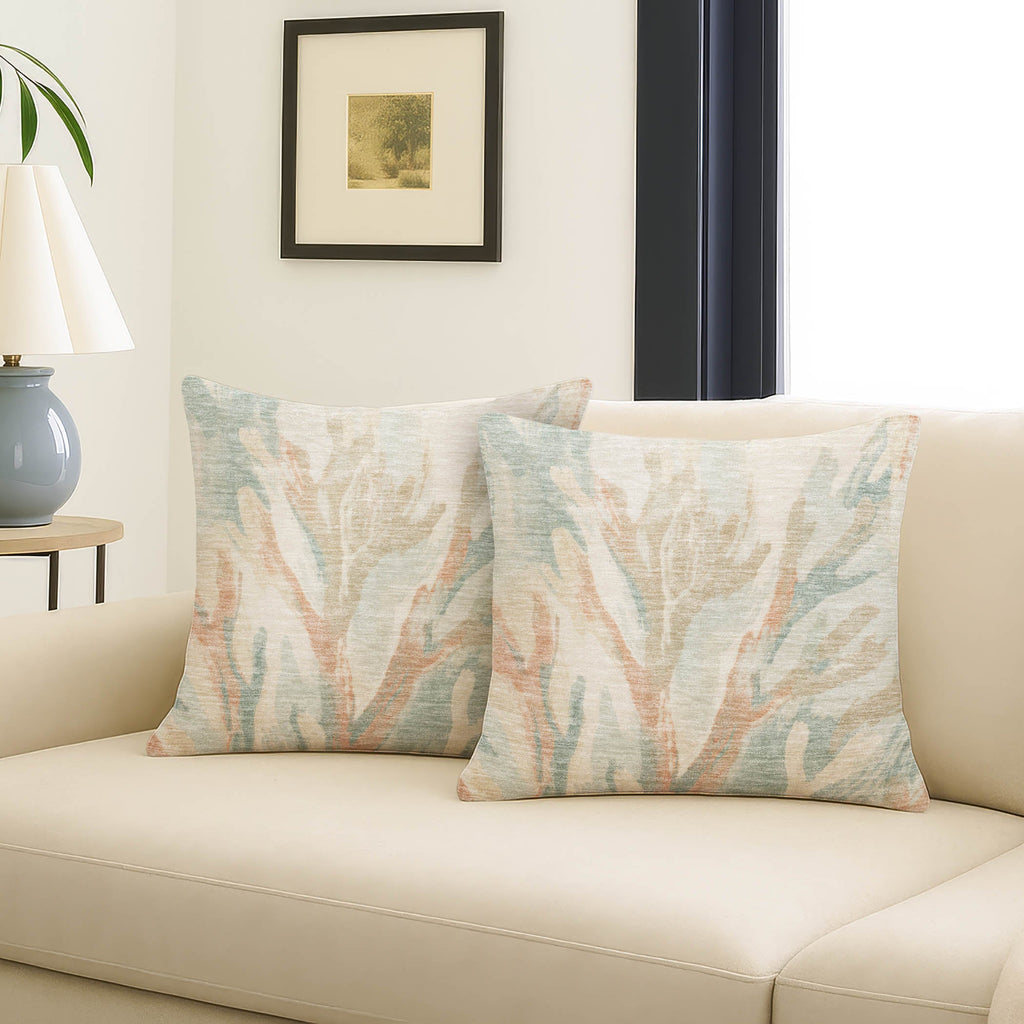 Bluewater BW6 Seafoam Chenille Decorative Pillow
