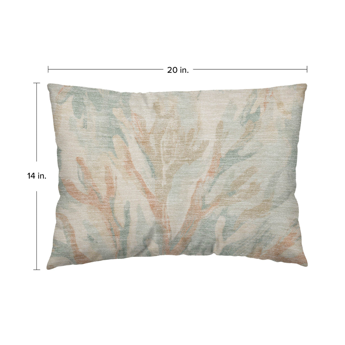 Bluewater BW6 Seafoam Chenille Decorative Pillow