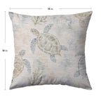 Bluewater BW7 Ivory Chenille Decorative Pillow