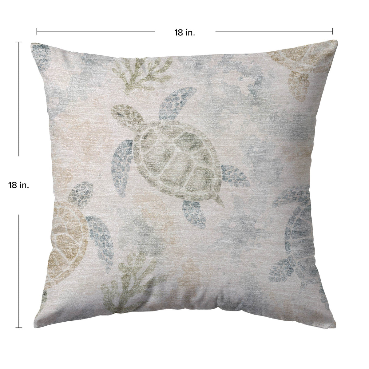 Bluewater BW7 Ivory Chenille Decorative Pillow