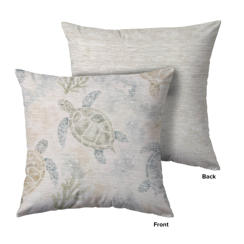 Bluewater BW7 Ivory Chenille Decorative Pillow