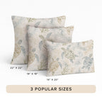 Bluewater BW7 Ivory Chenille Decorative Pillow