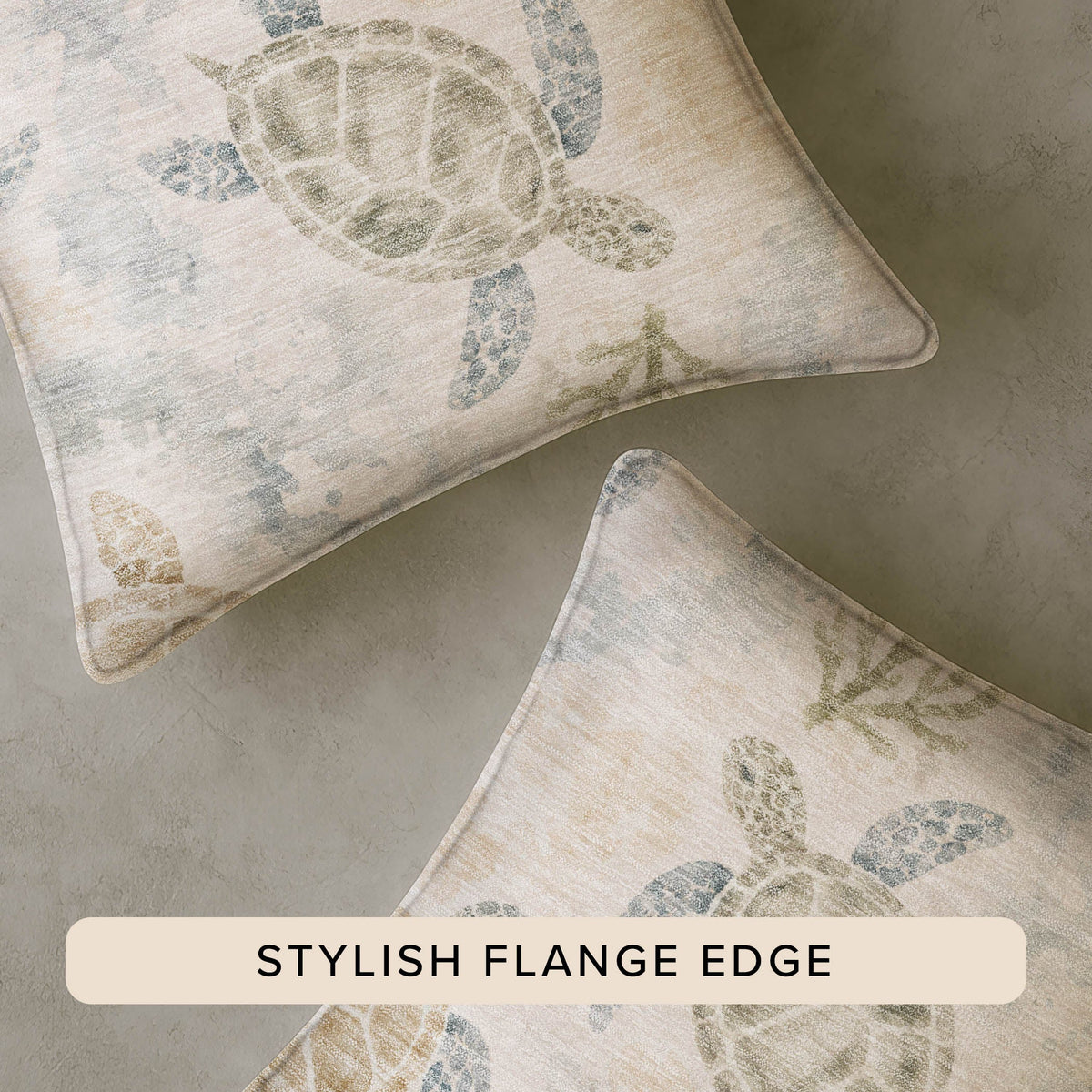 Bluewater BW7 Ivory Chenille Decorative Pillow