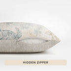Bluewater BW7 Ivory Chenille Decorative Pillow