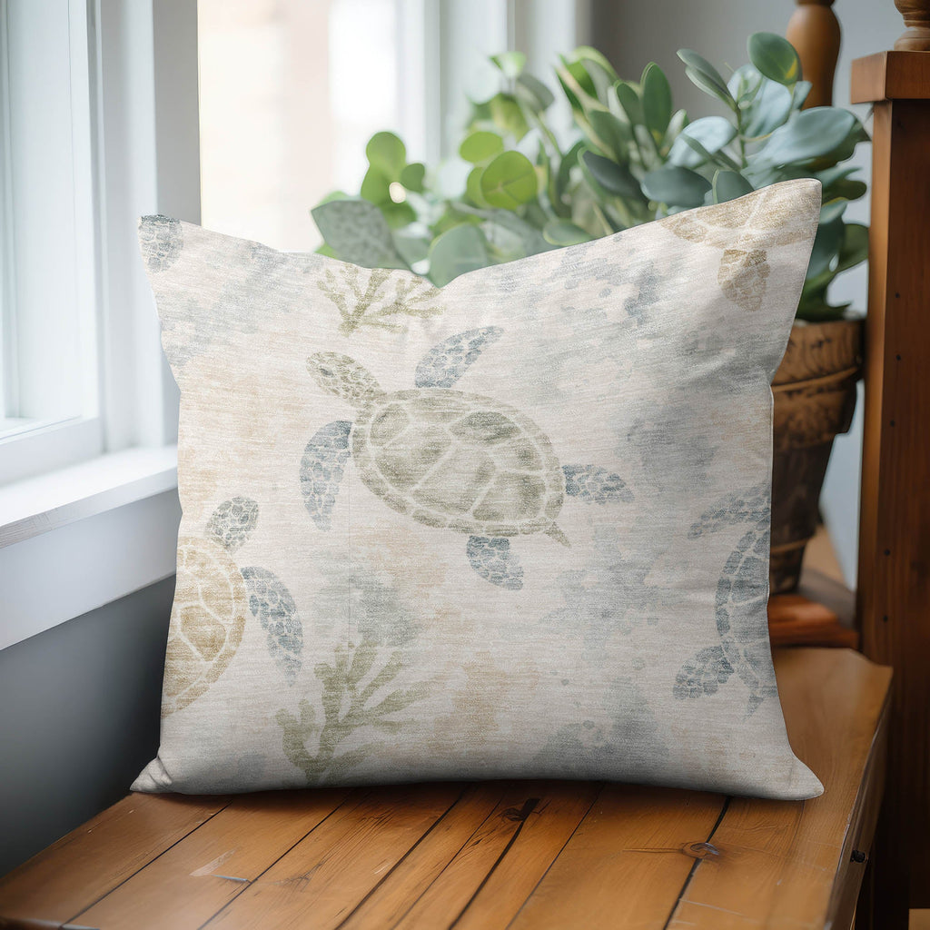 Bluewater BW7 Ivory Chenille Decorative Pillow