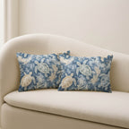 Bluewater BW7 Navy Chenille Decorative Pillow