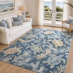Bluewater BW7 Navy Rug