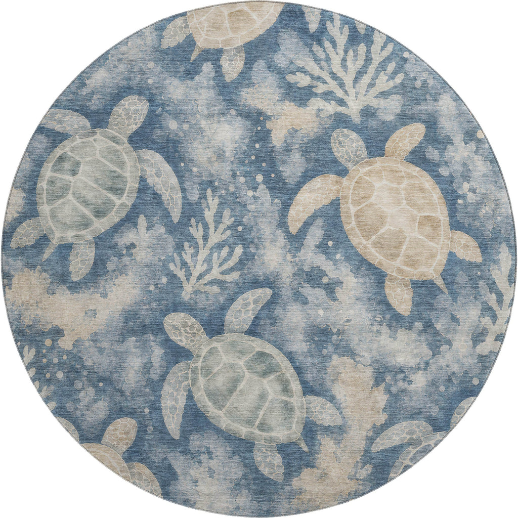 Bluewater BW7 Navy Rug