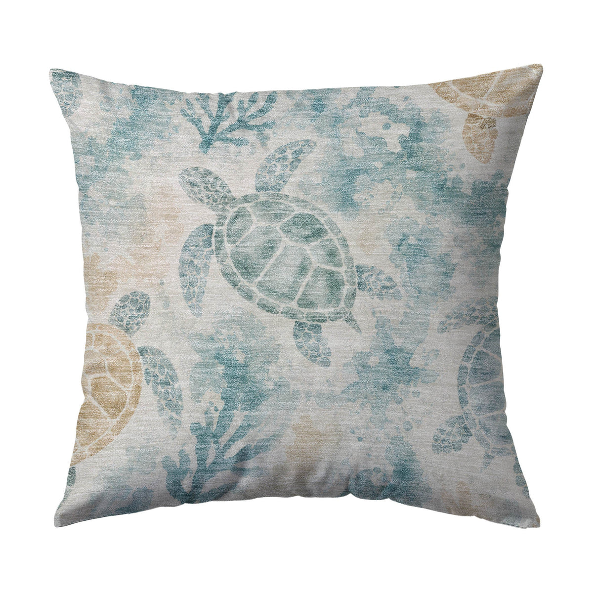Bluewater BW7 Teal Chenille Decorative Pillow