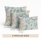 Bluewater BW7 Teal Chenille Decorative Pillow