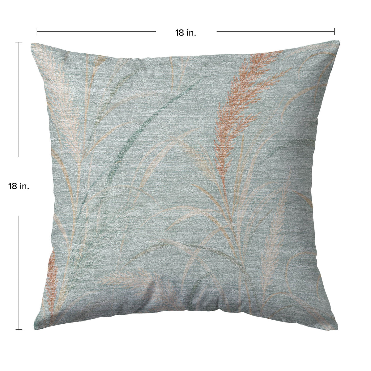 Bluewater BW8 Aqua Chenille Decorative Pillow