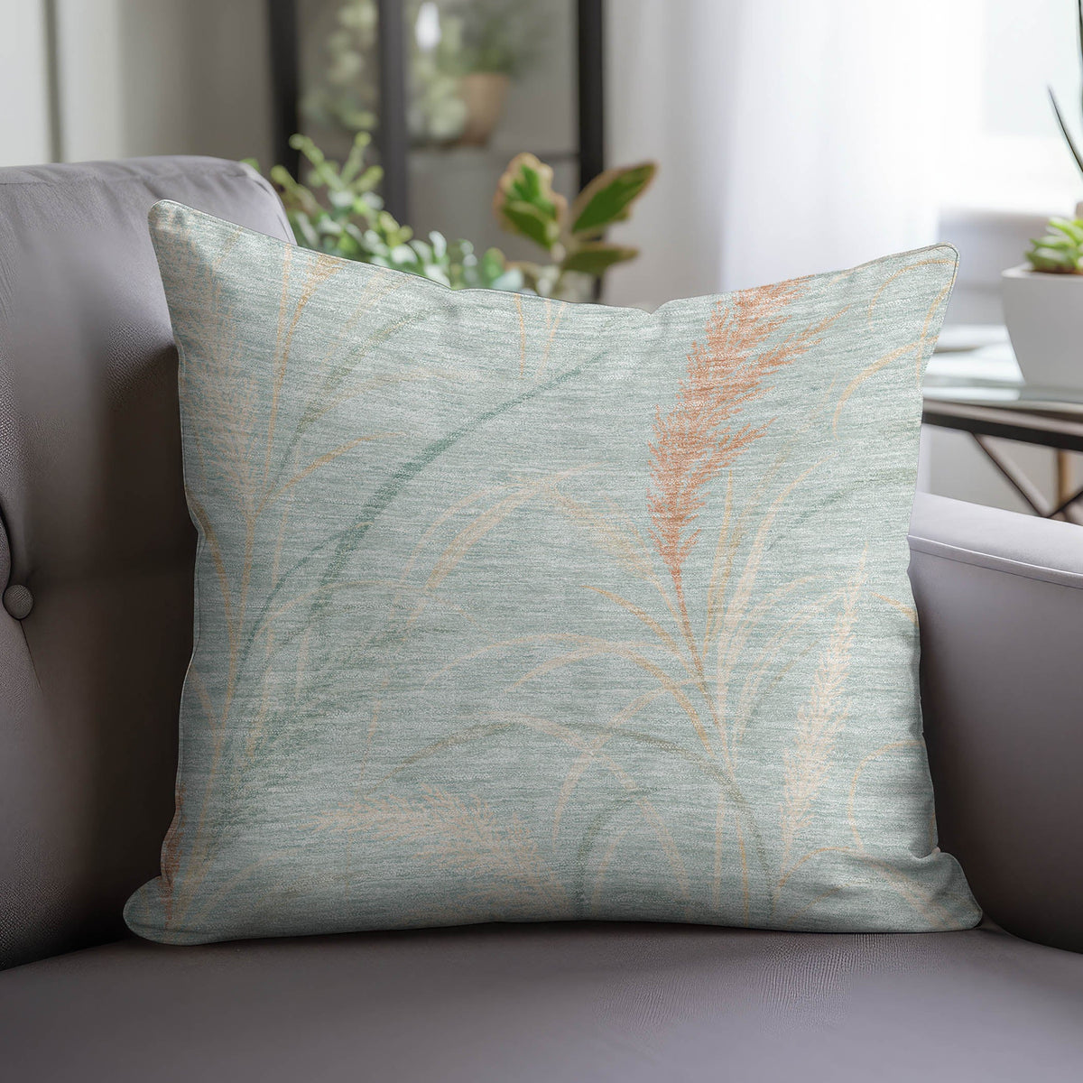 Bluewater BW8 Aqua Chenille Decorative Pillow