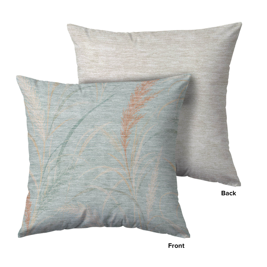 Bluewater BW8 Aqua Chenille Decorative Pillow