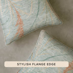 Bluewater BW8 Aqua Chenille Decorative Pillow
