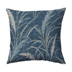Bluewater BW8 Blue Chenille Decorative Pillow