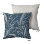 Bluewater BW8 Blue Chenille Decorative Pillow