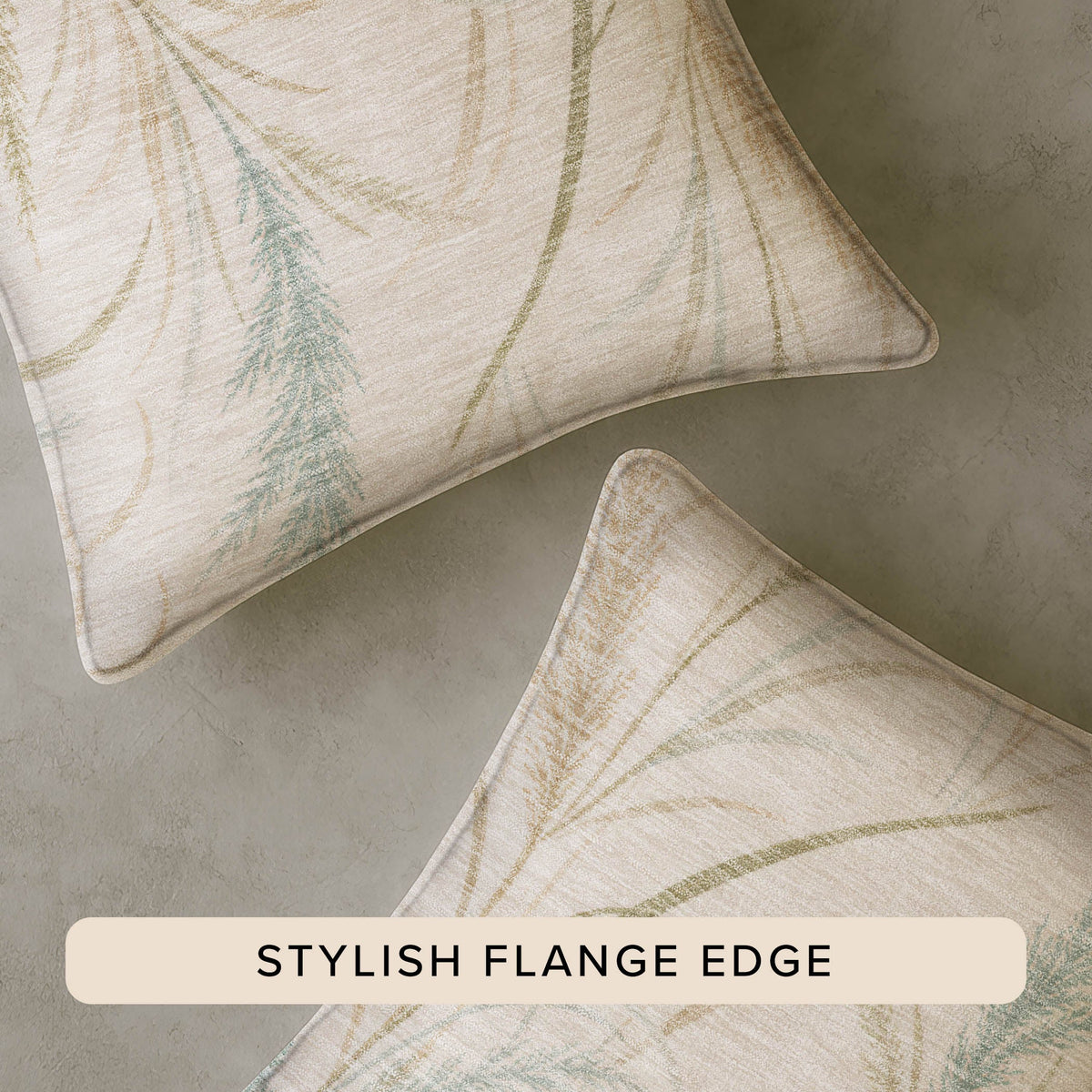 Bluewater BW8 Ivory Chenille Decorative Pillow