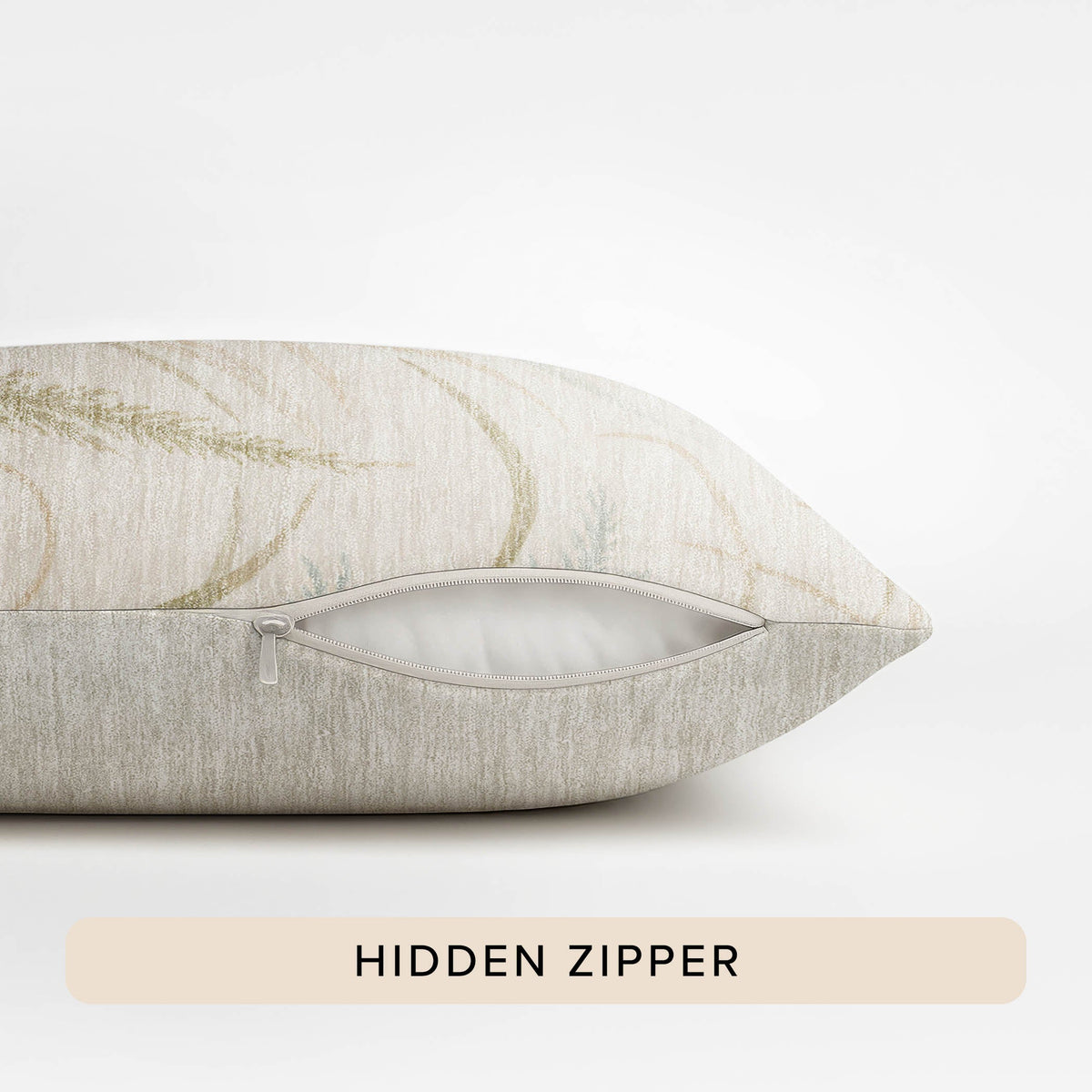 Bluewater BW8 Ivory Chenille Decorative Pillow