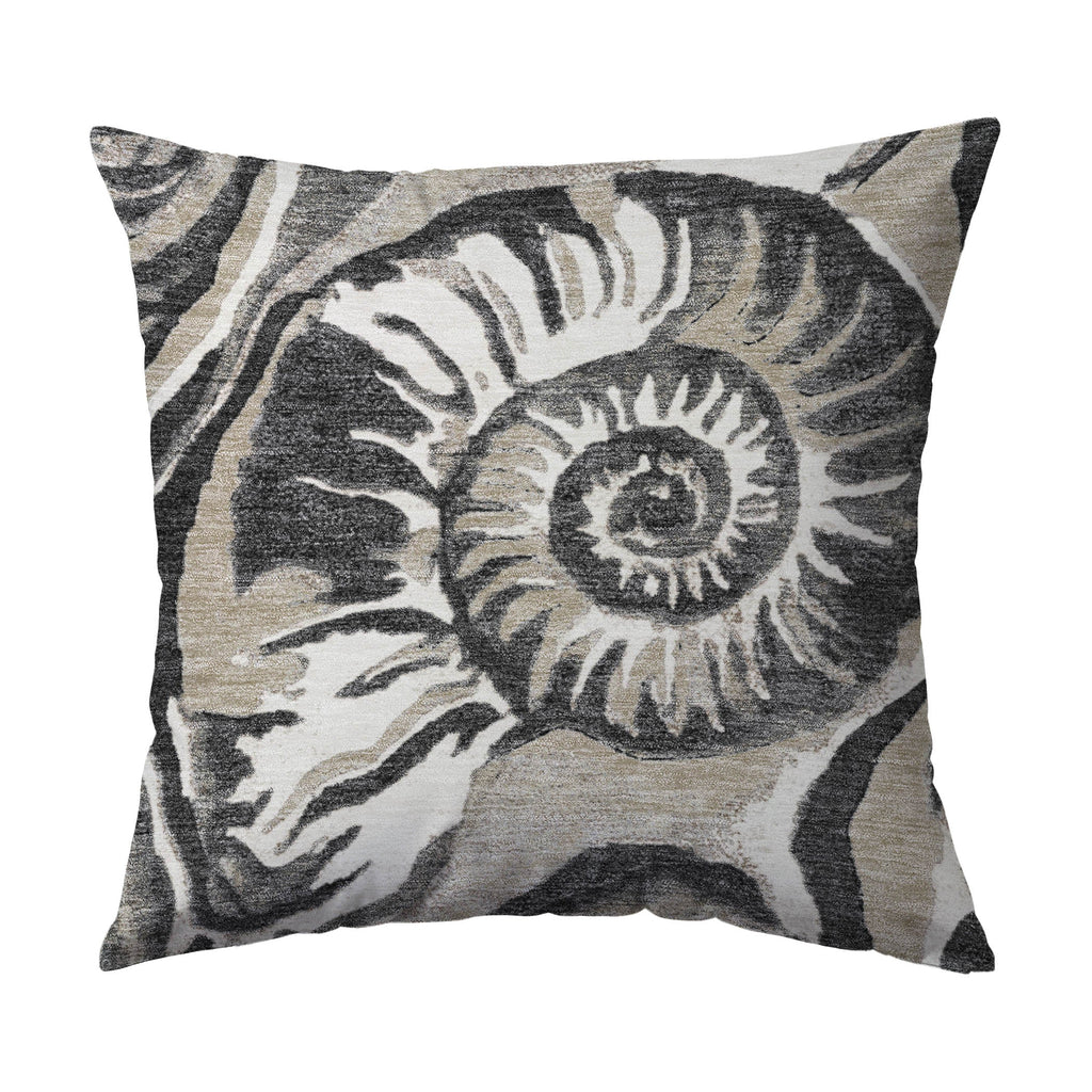 Bluewater BW9 Black Chenille Decorative Pillow