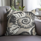 Bluewater BW9 Black Chenille Decorative Pillow