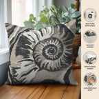 Bluewater BW9 Black Chenille Decorative Pillow