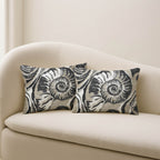 Bluewater BW9 Black Chenille Decorative Pillow