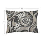 Bluewater BW9 Black Chenille Decorative Pillow