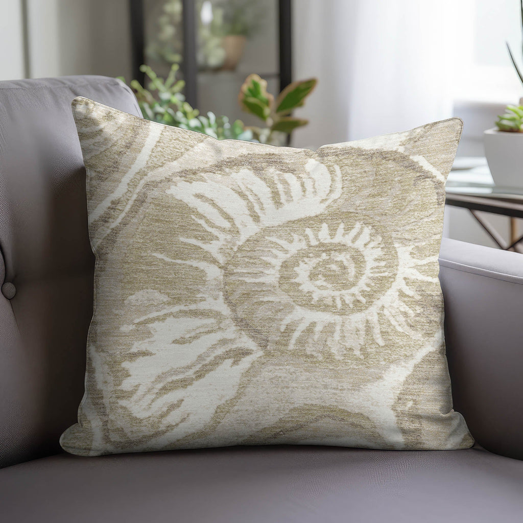 Bluewater BW9 Ivory Chenille Decorative Pillow