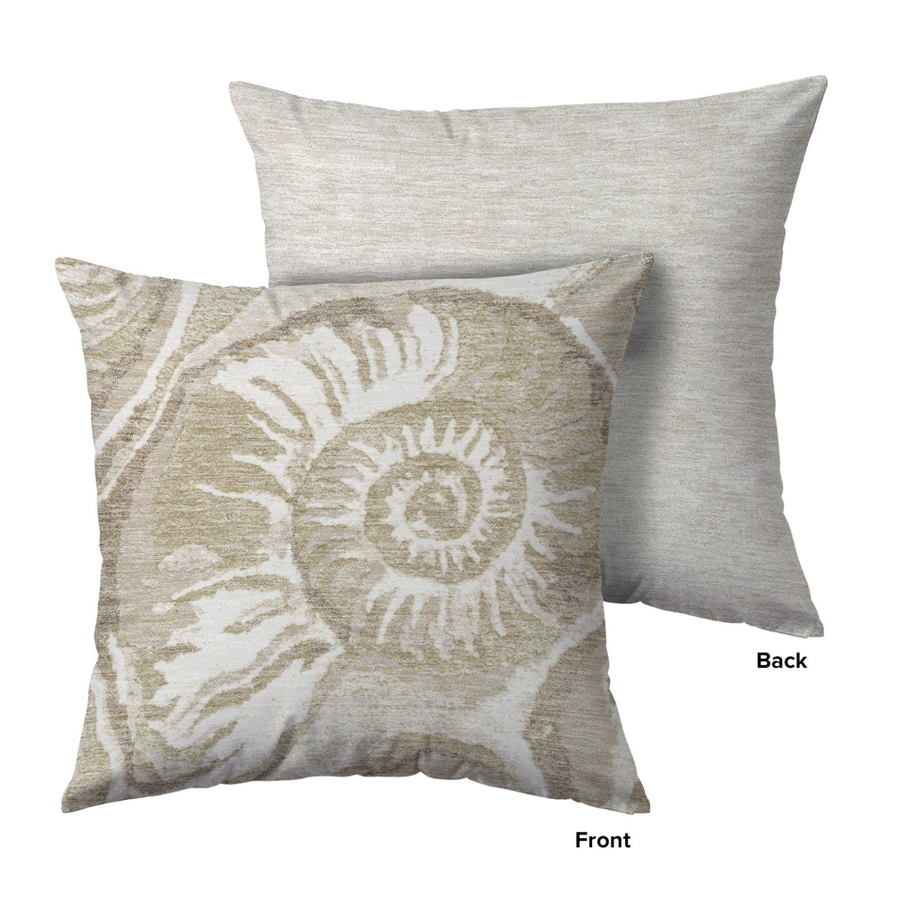 Bluewater BW9 Ivory Chenille Decorative Pillow
