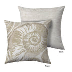 Bluewater BW9 Ivory Chenille Decorative Pillow