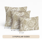 Bluewater BW9 Ivory Chenille Decorative Pillow