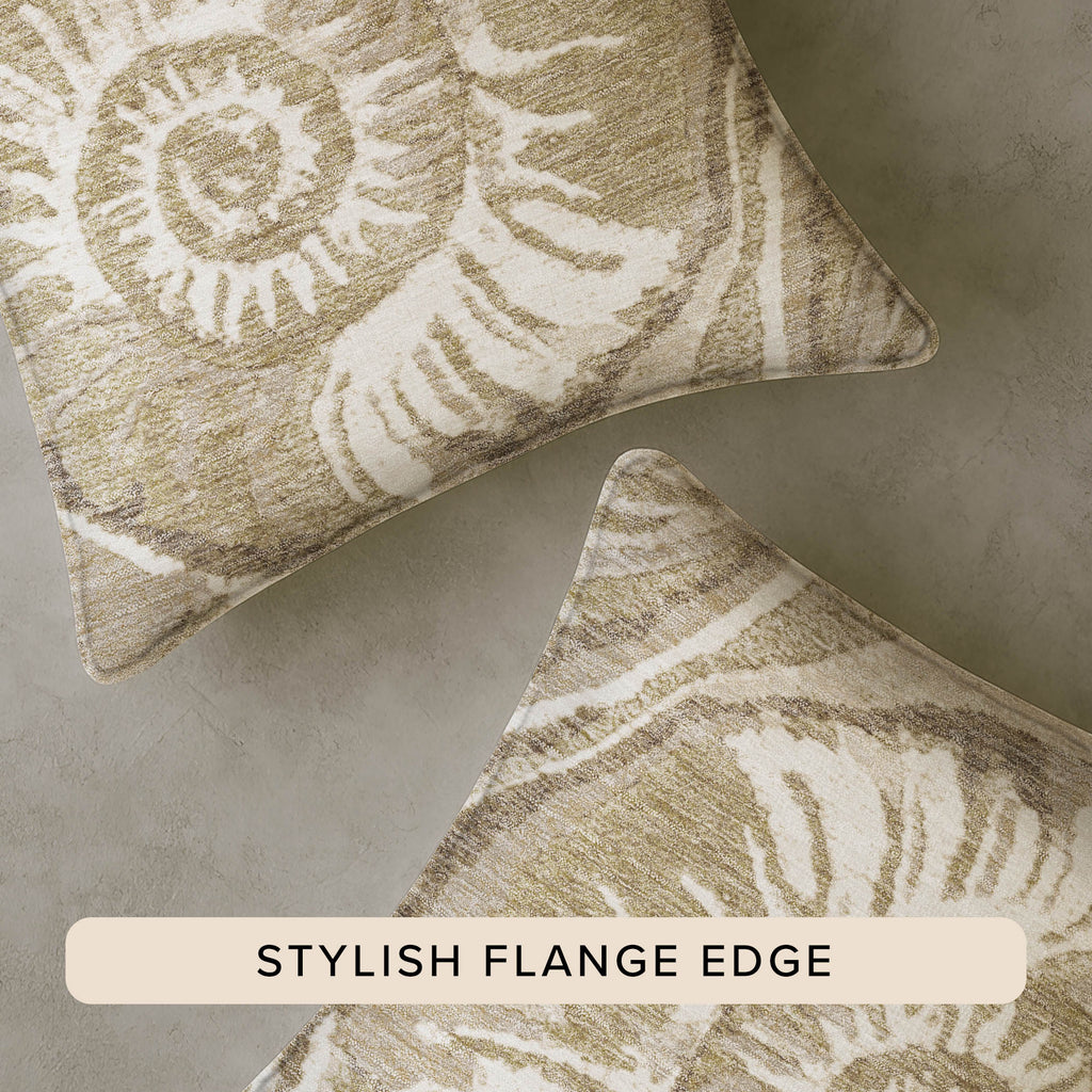 Bluewater BW9 Ivory Chenille Decorative Pillow