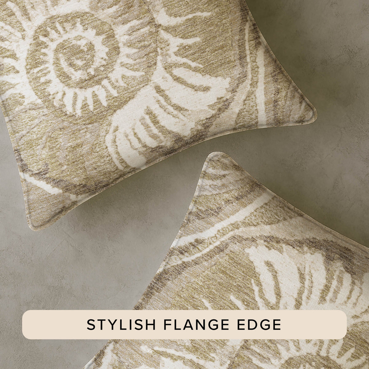 Bluewater BW9 Ivory Chenille Decorative Pillow