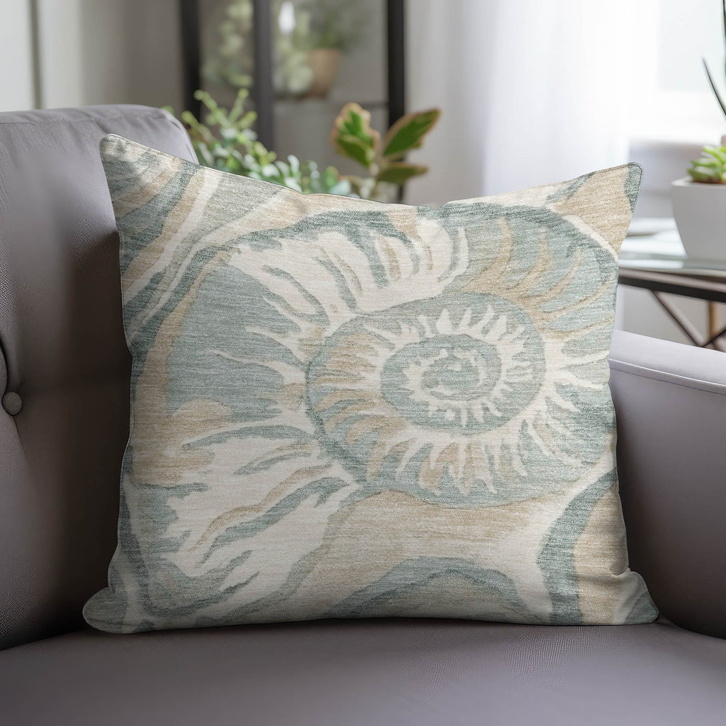 Bluewater BW9 Seafoam Chenille Decorative Pillow