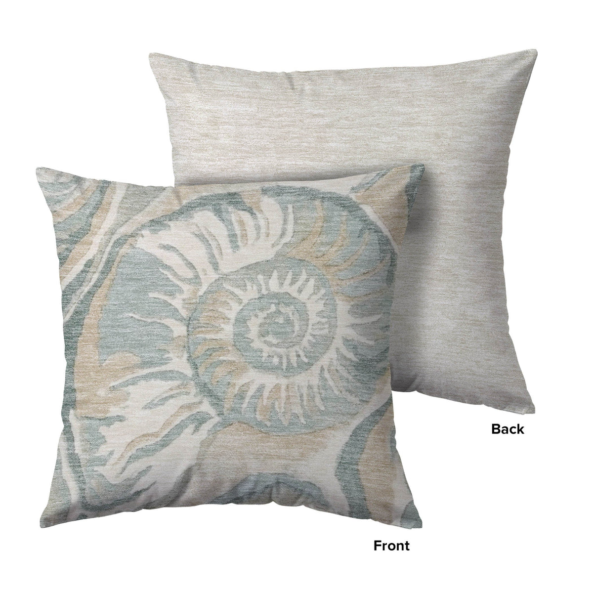 Bluewater BW9 Seafoam Chenille Decorative Pillow