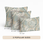 Bluewater BW9 Seafoam Chenille Decorative Pillow