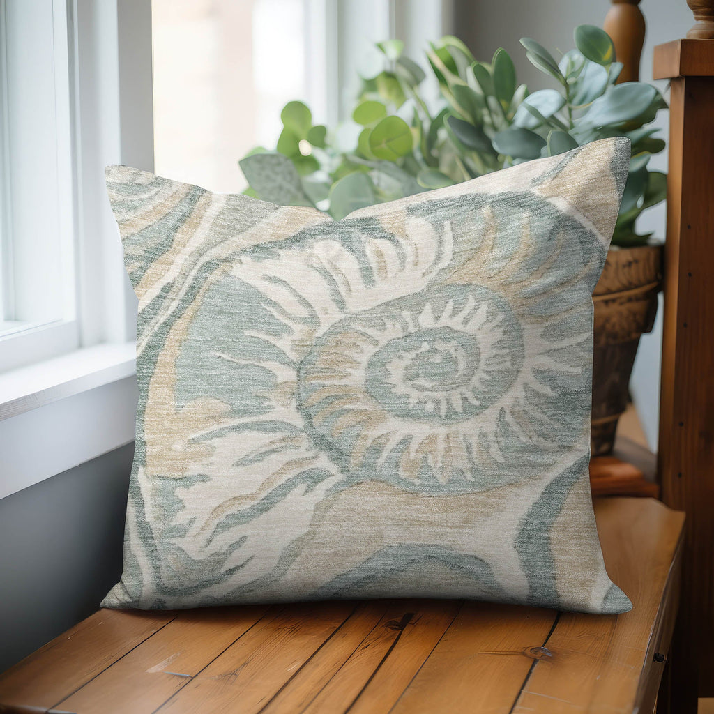Bluewater BW9 Seafoam Chenille Decorative Pillow